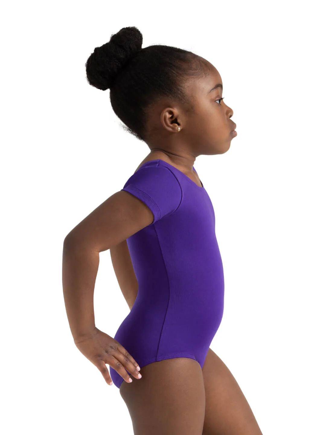 Team Basics Short Sleeve Leotard - Girls - Image 21
