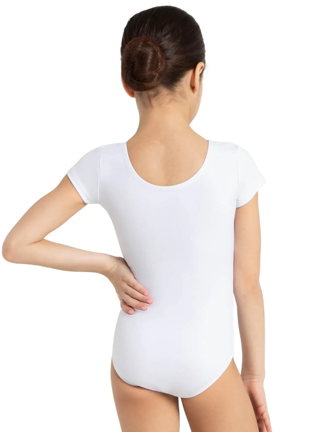 Team Basics Short Sleeve Leotard - Girls - Image 37