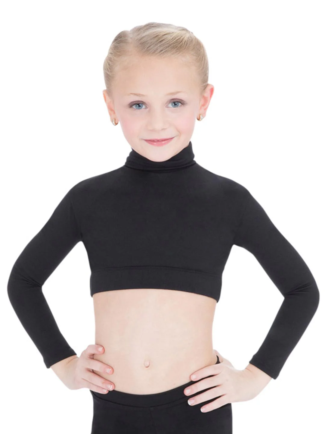 Turtleneck Long Sleeve Top - Girls - Image 4